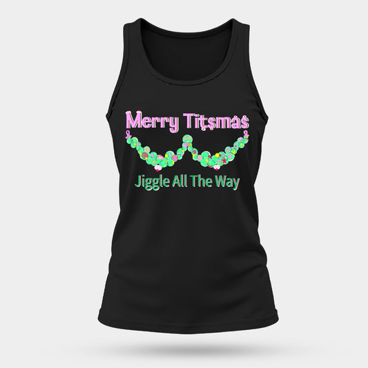 Tank top – Titsmas wide - Women's Comfortable and Breathable Sports Tank Top For The USA|180GSM Front DTF