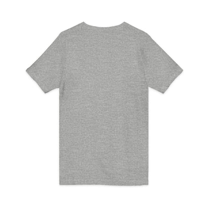 Ho Ho Holiday Hair - Unisex Jersey Short Sleeve V-Neck Tee