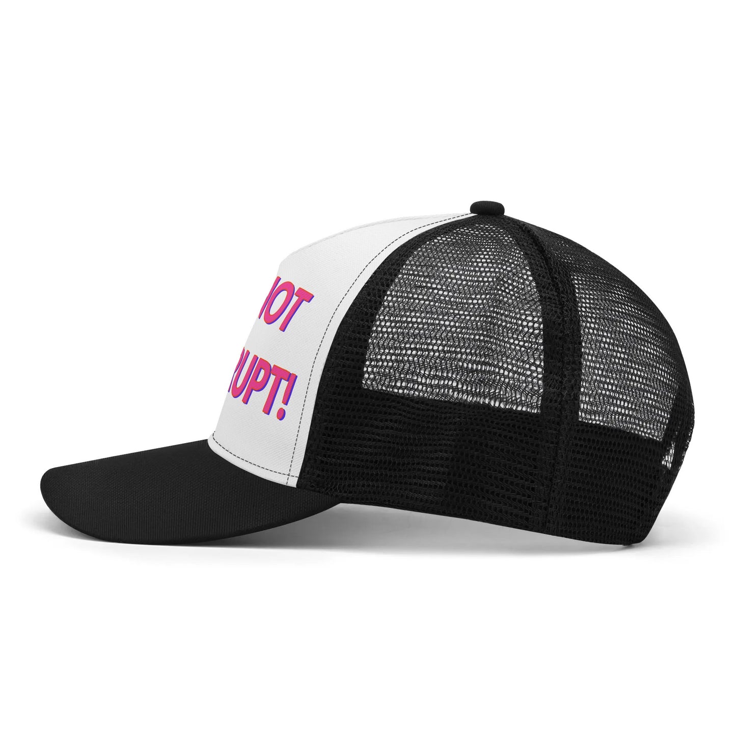 Do Not Interrupt Mesh Trucker Hat