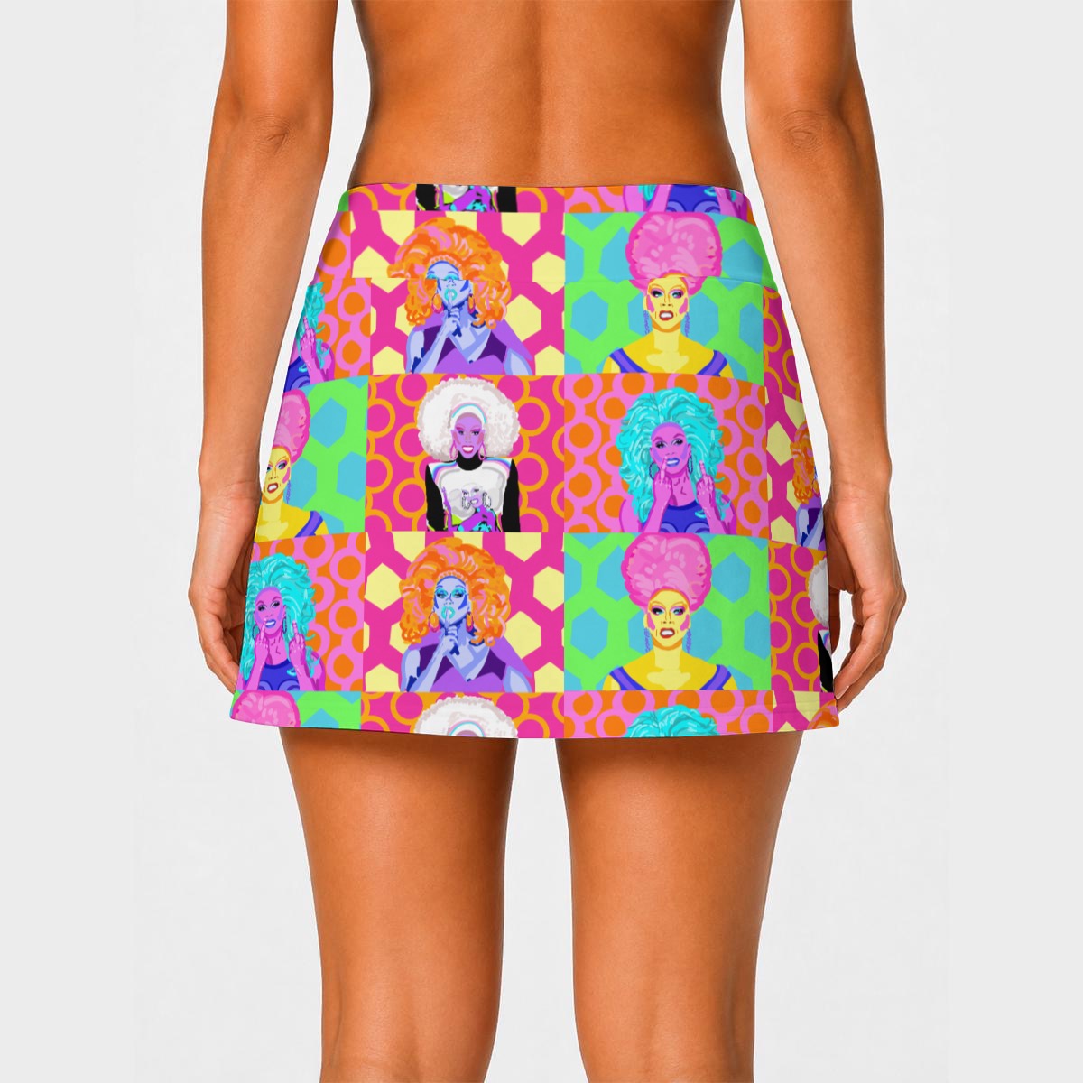 Judge Me Women's High-Stretch A-Line Skort