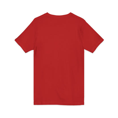 Ho Ho Holiday Hair - Unisex Jersey Short Sleeve V-Neck Tee