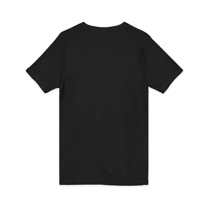 Ho Ho Holiday Hair - Unisex Jersey Short Sleeve V-Neck Tee