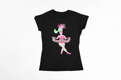 Miss T!tsmas Women’s T‑Shirt — Holiday Mischief Tee
