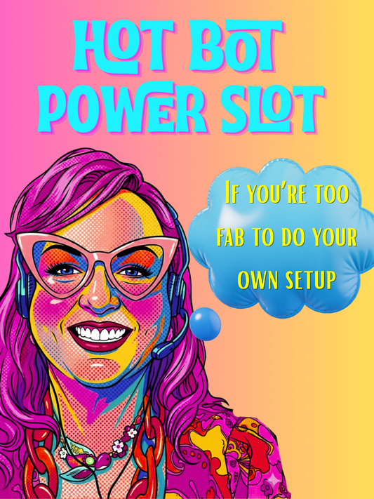 Hot Bot Power Slot | 50-Min 1-on-1 Bot Help