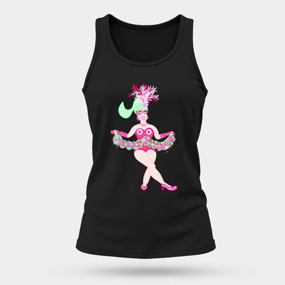 Tank top – Miss titsmas - Women's Comfortable and Breathable Sports Tank Top For The USA|180GSM Front DTF