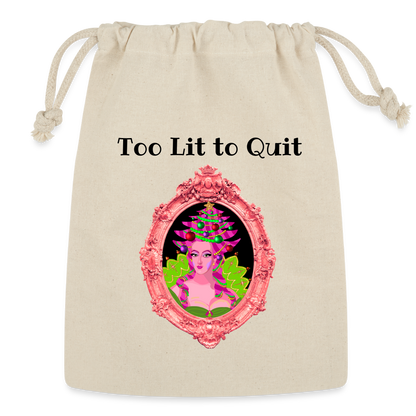 Tote bag – Lit Tree Reusable Gift Bag – 8” x 10”