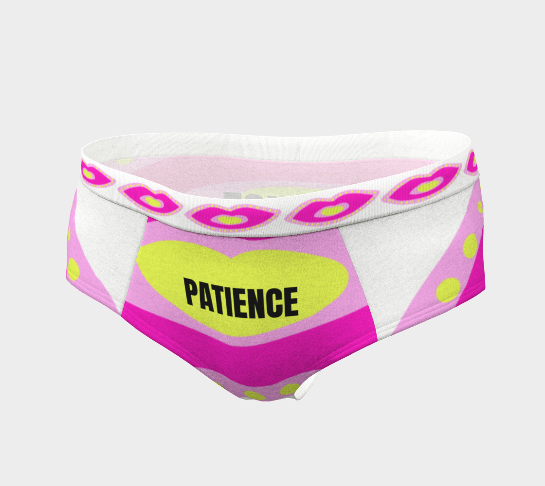 Patience Panties - Lip print